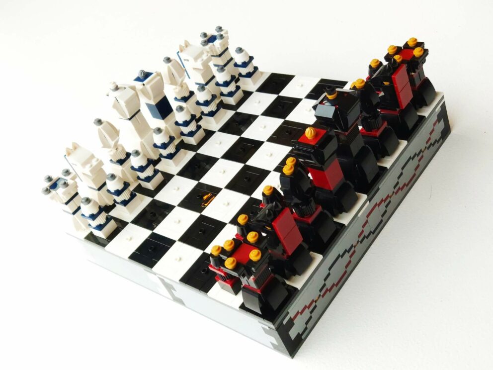 schaken met lego 1